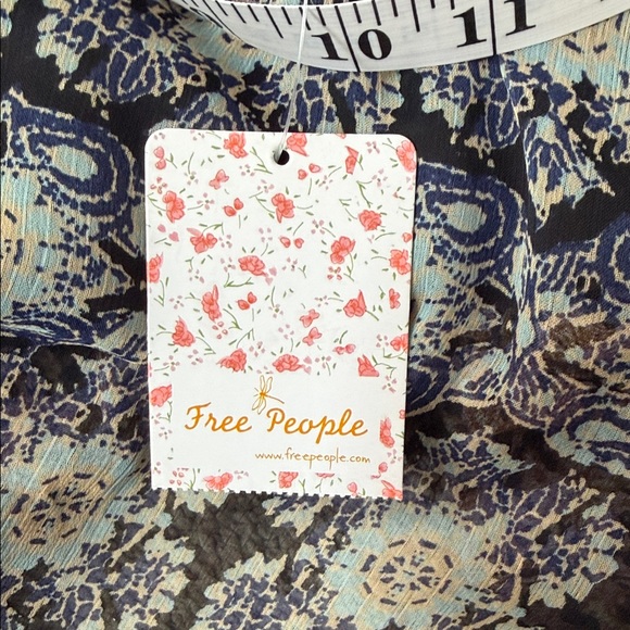 Free People Floral Mini Dress Size M NWT - Picture 12 of 13